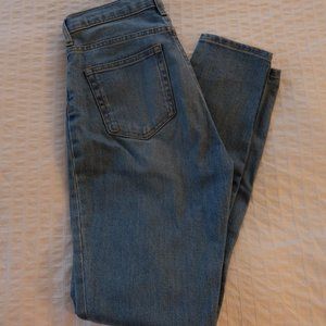 Everlane High-Rise Skinny Jean (Light Blue)